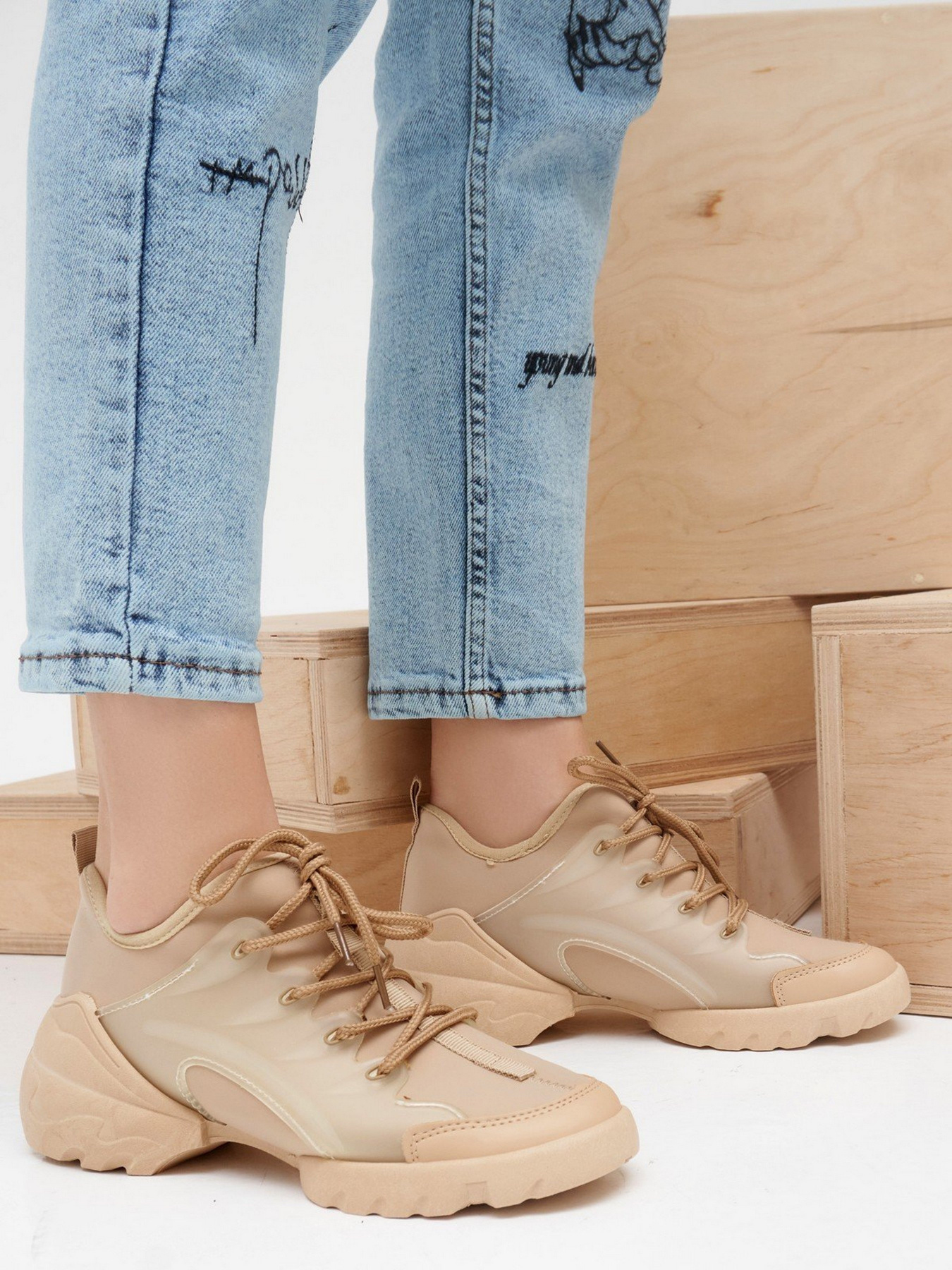 Кросівки ISSA Plus модель OB2-47_khaki Фото