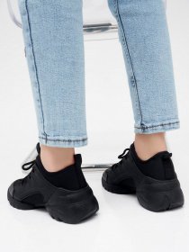 Кроссовки повседневные ISSA Plus модель OB2-47_black Фото