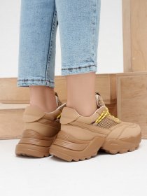 Кроссовки повседневные ISSA Plus модель OB2-48_khaki Фото