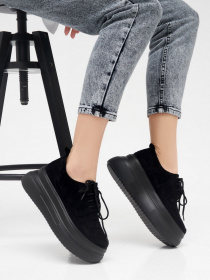 Кеды низкие ISSA Plus модель OB2-50_black Фото