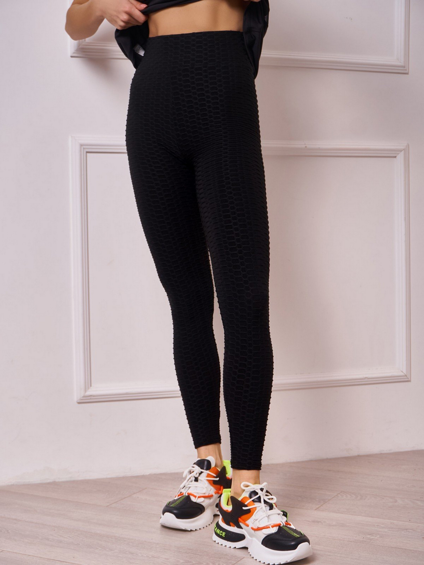 Леггинсы ISSA Plus модель 1299_black Фото