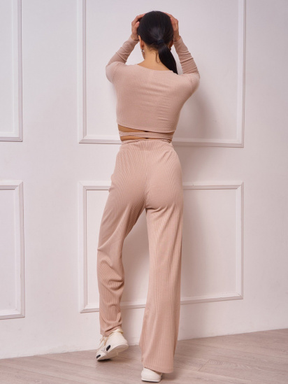 Костюм ISSA Plus модель 13262_beige — фото 3 - INTERTOP