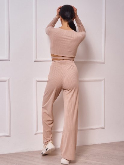 Костюм ISSA Plus модель 13262_beige — фото 4 - INTERTOP