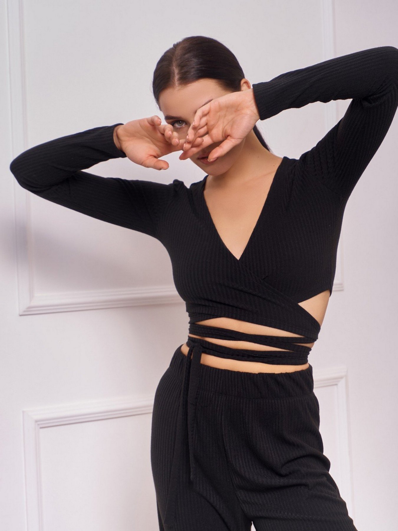 Костюм ISSA Plus модель 13262_black Фото