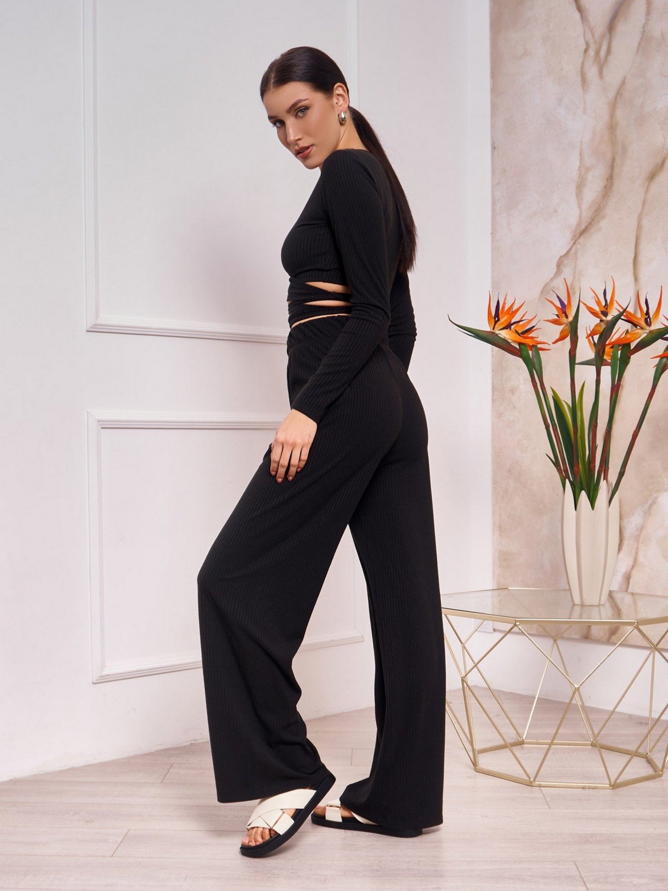 Костюм ISSA Plus модель 13262_black Фото