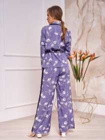 Повседневный костюм ISSA Plus модель 13264_grey Фото