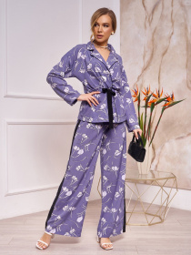 Повседневный костюм ISSA Plus модель 13264_grey Фото