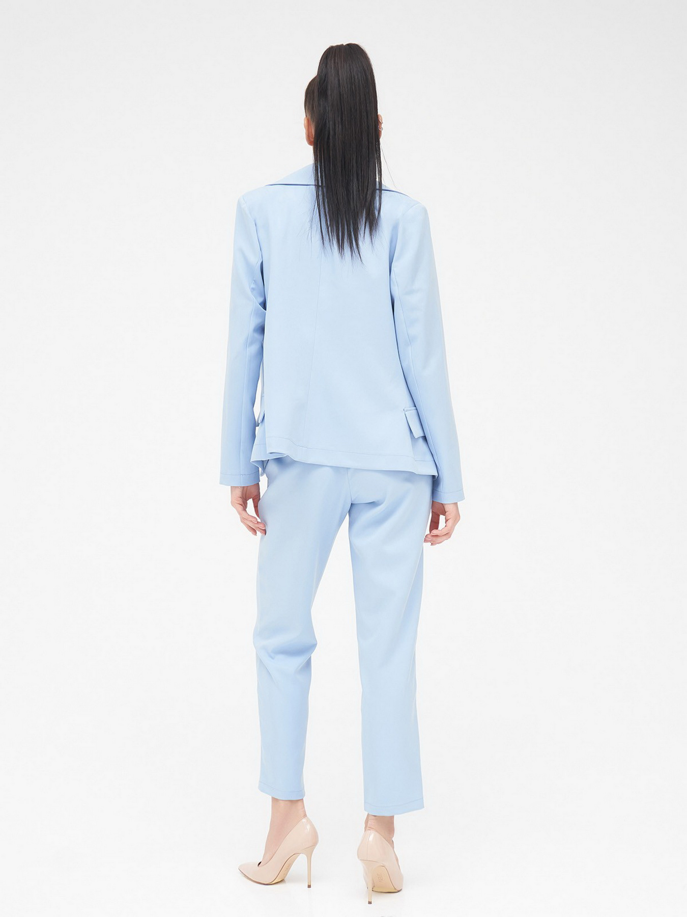 Повседневный костюм ISSA Plus модель 13292_blue Повседневный костюм ISSA Plus модель 13292_blue Фото