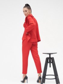 Повседневный костюм ISSA Plus модель 13292_red Фото