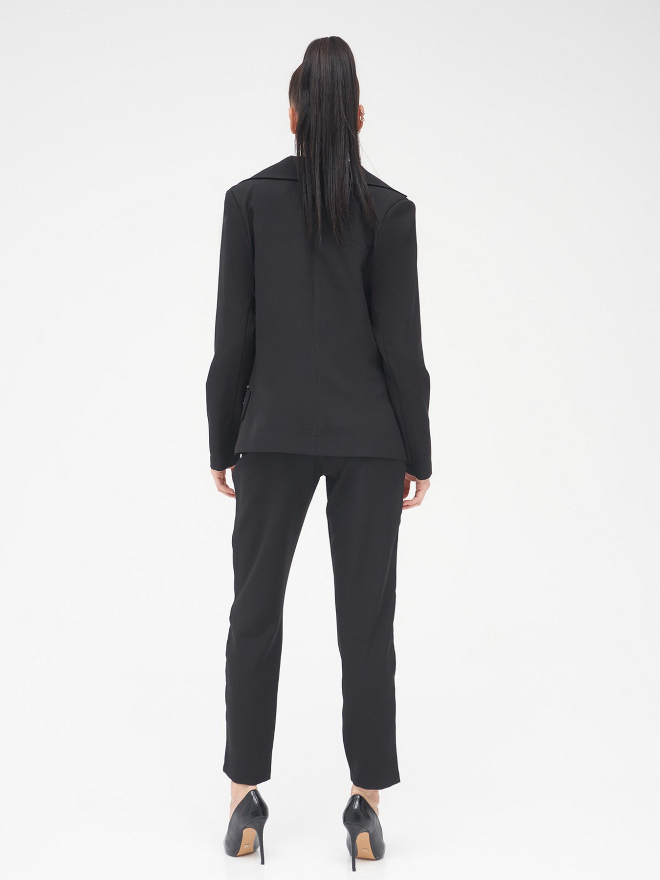 Деловой костюм ISSA Plus модель 13292_black Фото