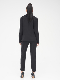 Деловой костюм ISSA Plus модель 13292_black Фото