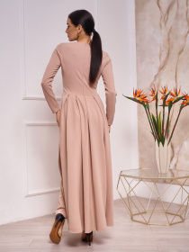 Платья ISSA Plus модель 13256_beige Фото