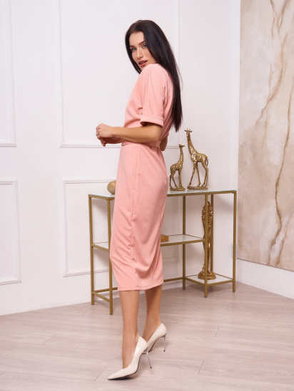 Сукні ISSA Plus модель 13257_pink — фото - INTERTOP