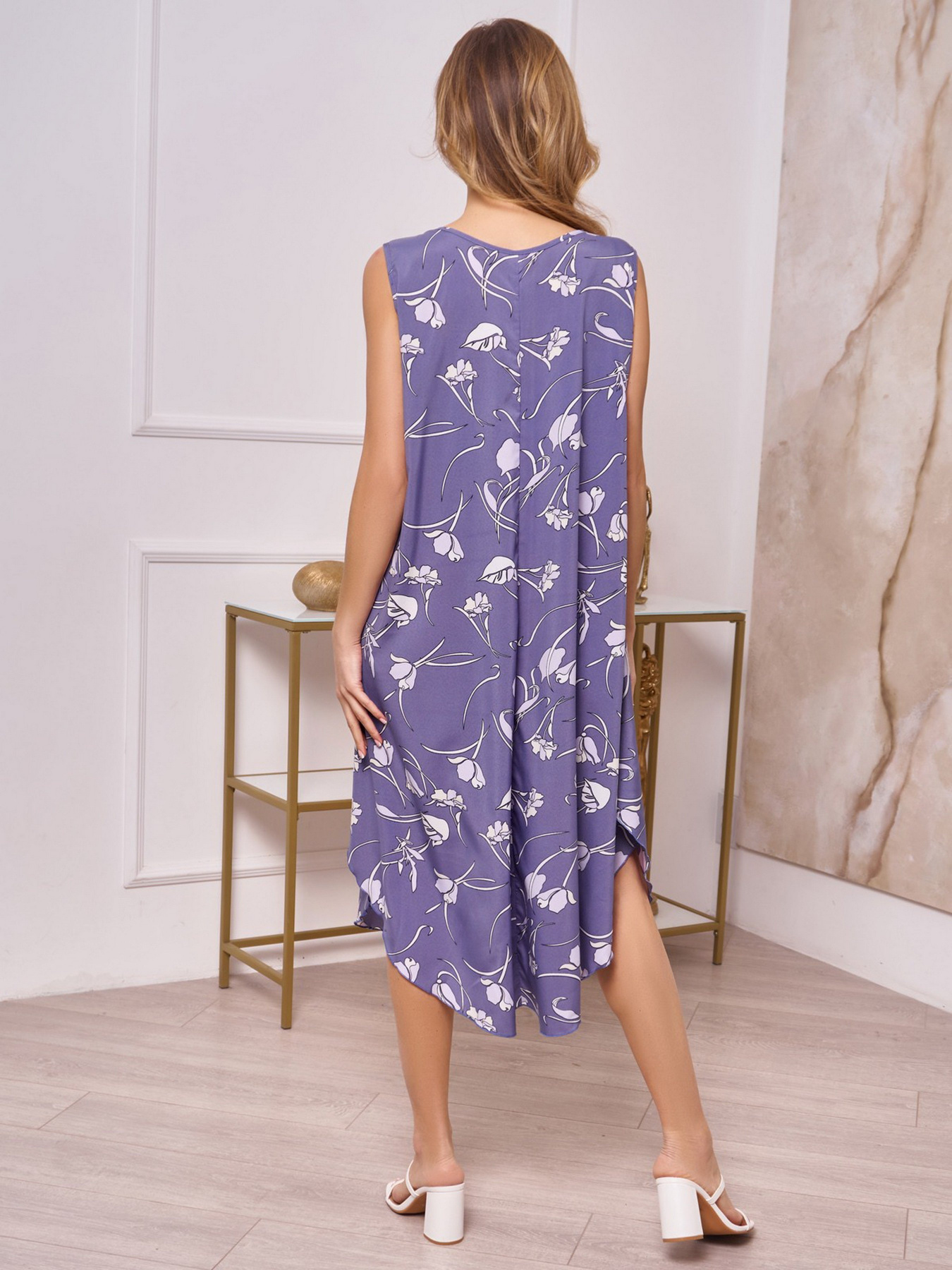 Сарафан ISSA Plus модель 13258_grey Фото