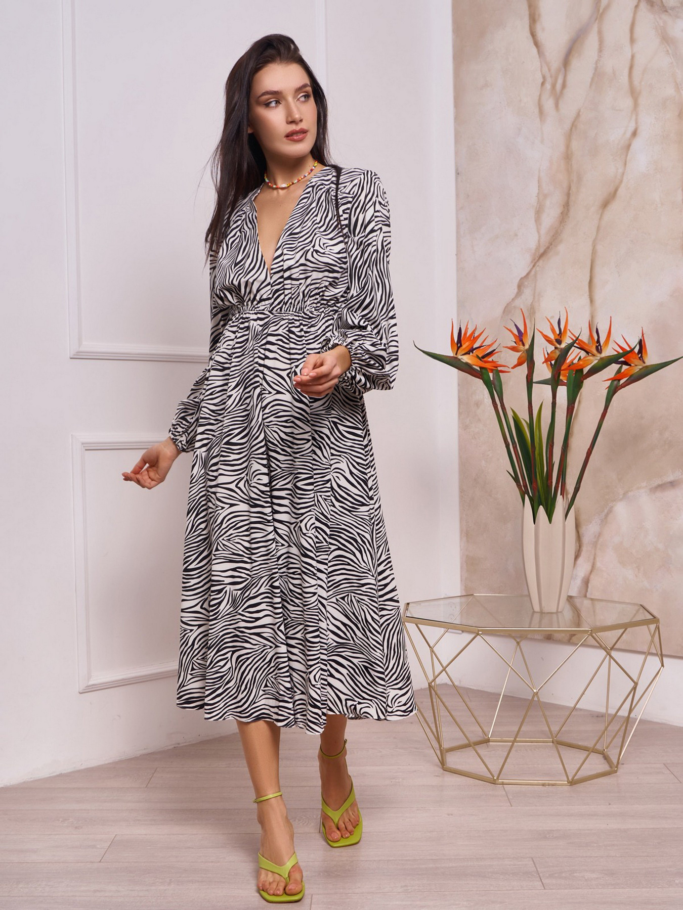 Платья ISSA Plus модель 13265_white Фото