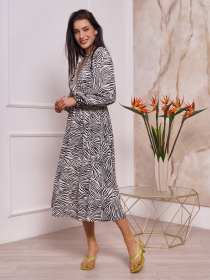 Платья ISSA Plus модель 13265_white Фото