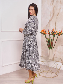 Платья ISSA Plus модель 13265_white Платья ISSA Plus модель 13265_white Фото