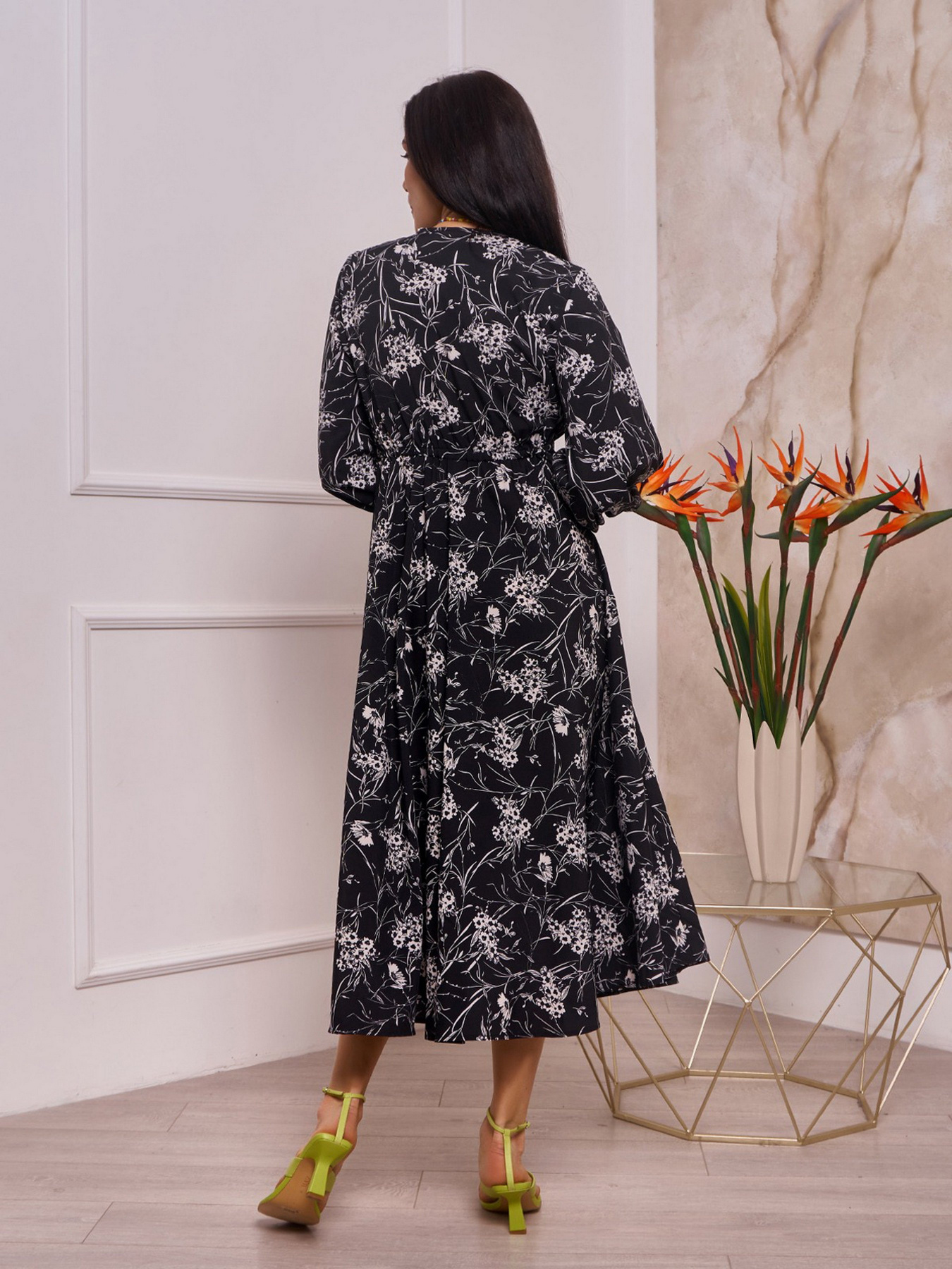 Платья ISSA Plus модель 13267_black Фото