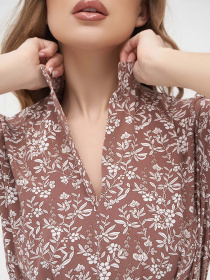 Платья ISSA Plus модель 13278_brown Фото