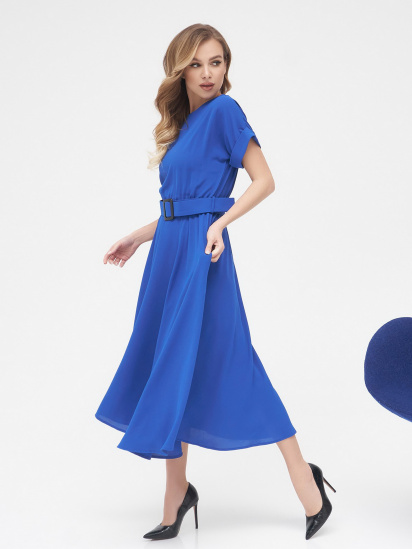 Сукні ISSA Plus модель 13279_blue — фото 3 - INTERTOP