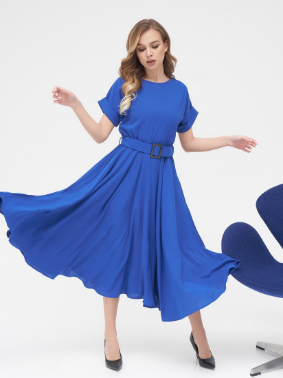 Сукні ISSA Plus модель 13279_blue - фото