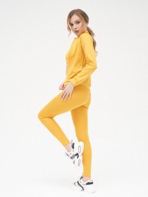 Спортивный костюм ISSA Plus модель 13101_mustard Фото