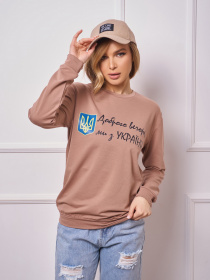 Світшот ISSA Plus модель 13269_brown Фото