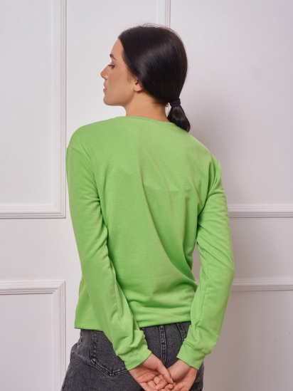Світшот ISSA Plus модель 13269_lightgreen — фото 6 - INTERTOP