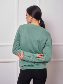 Свитшот ISSA Plus модель 13270_olive Фото