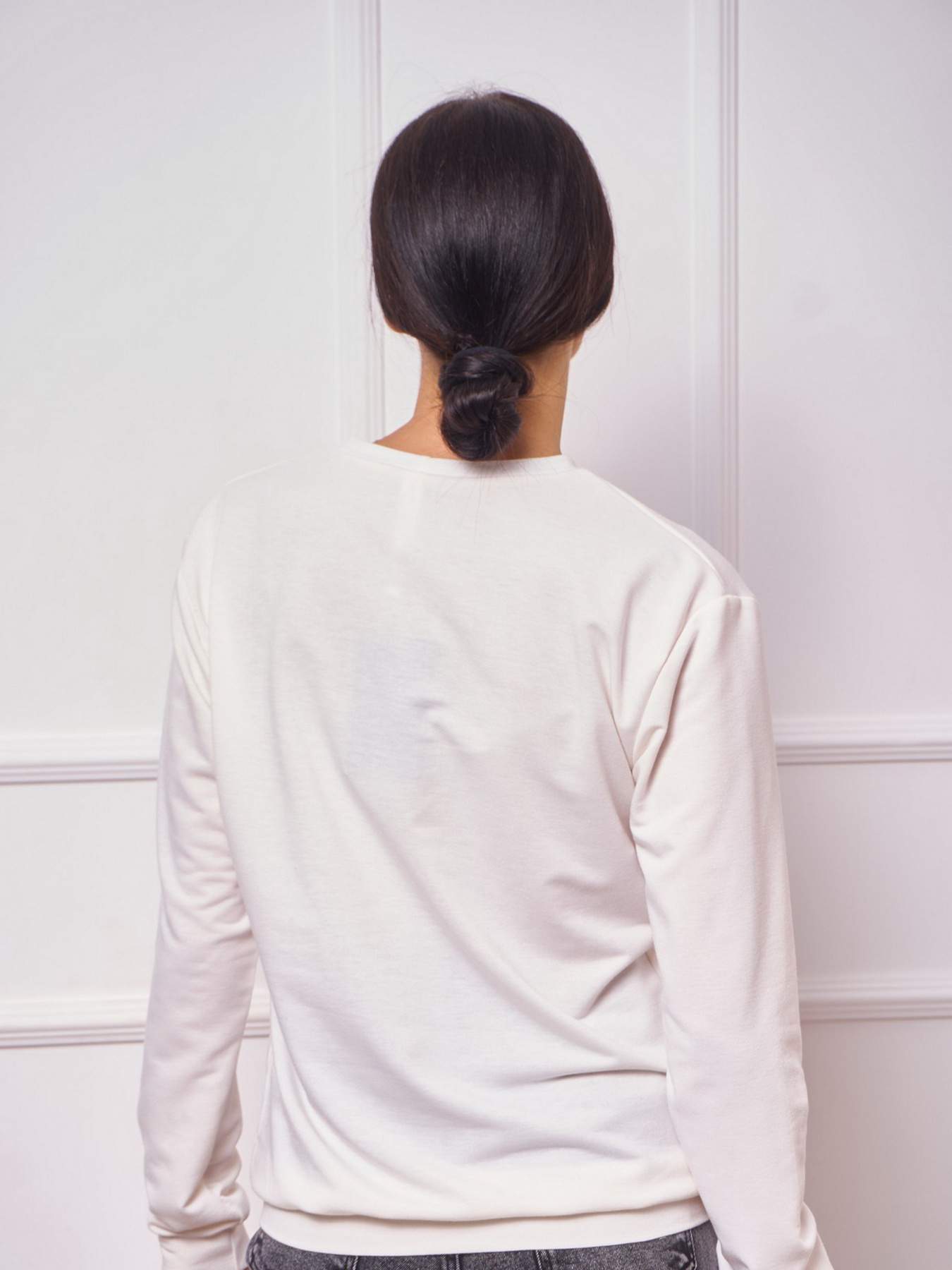 Свитшот ISSA Plus модель 13271_white Фото