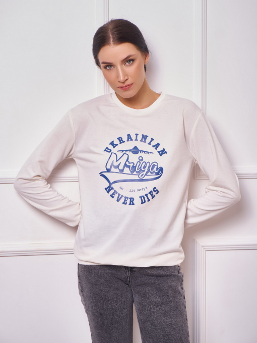 Свитшот ISSA Plus модель 13271_white Фото