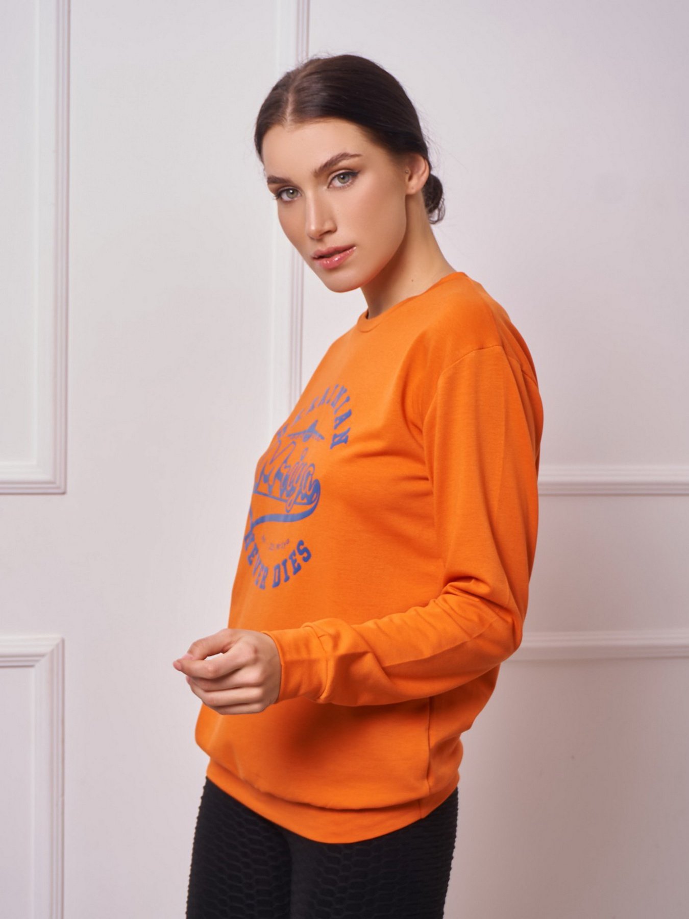 Свитшот ISSA Plus модель 13271_orange Фото