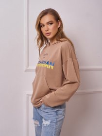 Худи ISSA Plus модель 13273_brown Фото