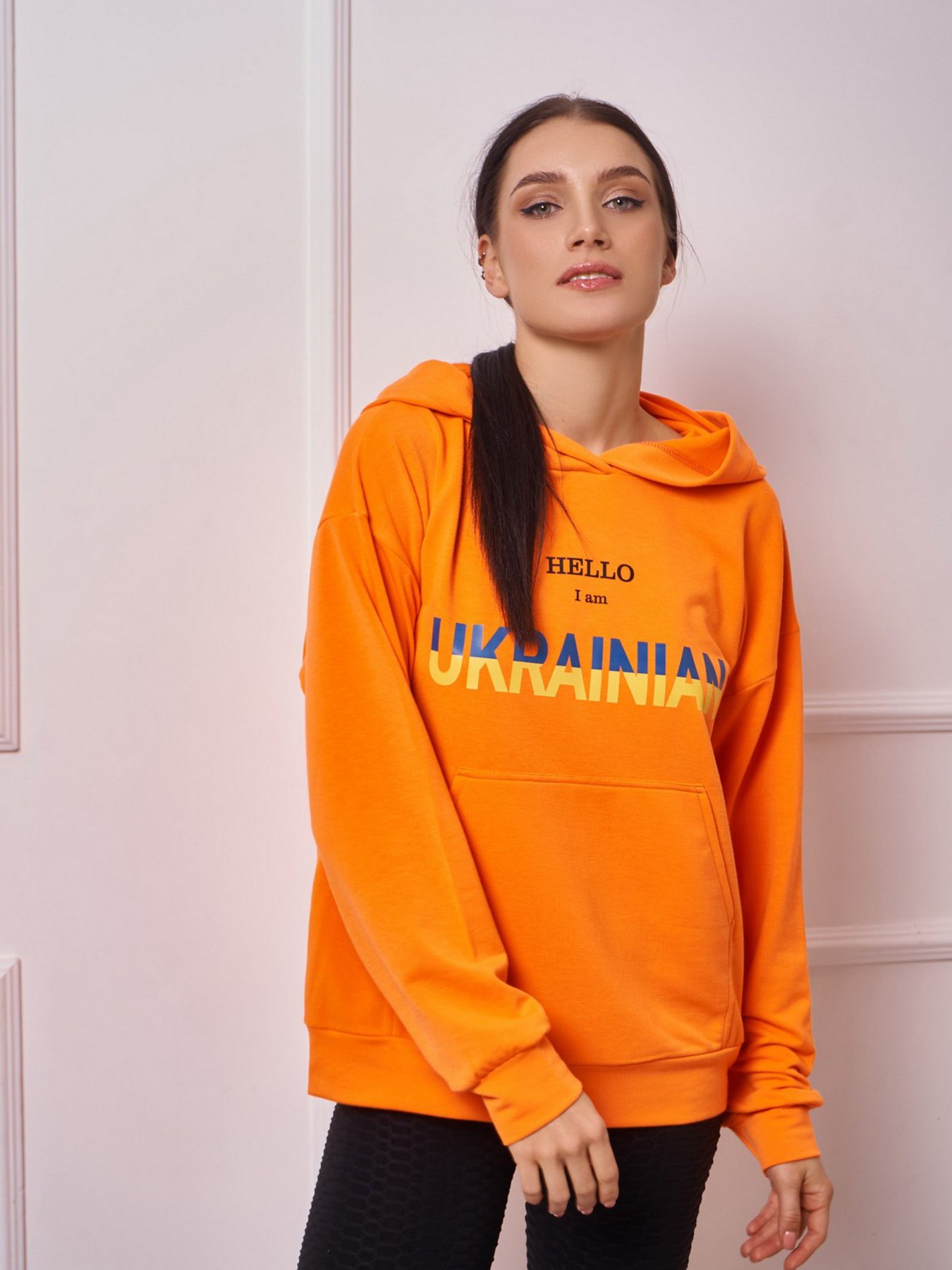 Худи ISSA Plus модель 13273_orange Фото