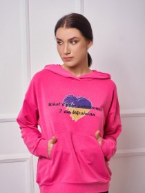 Худі ISSA Plus модель 13274_crimson Фото