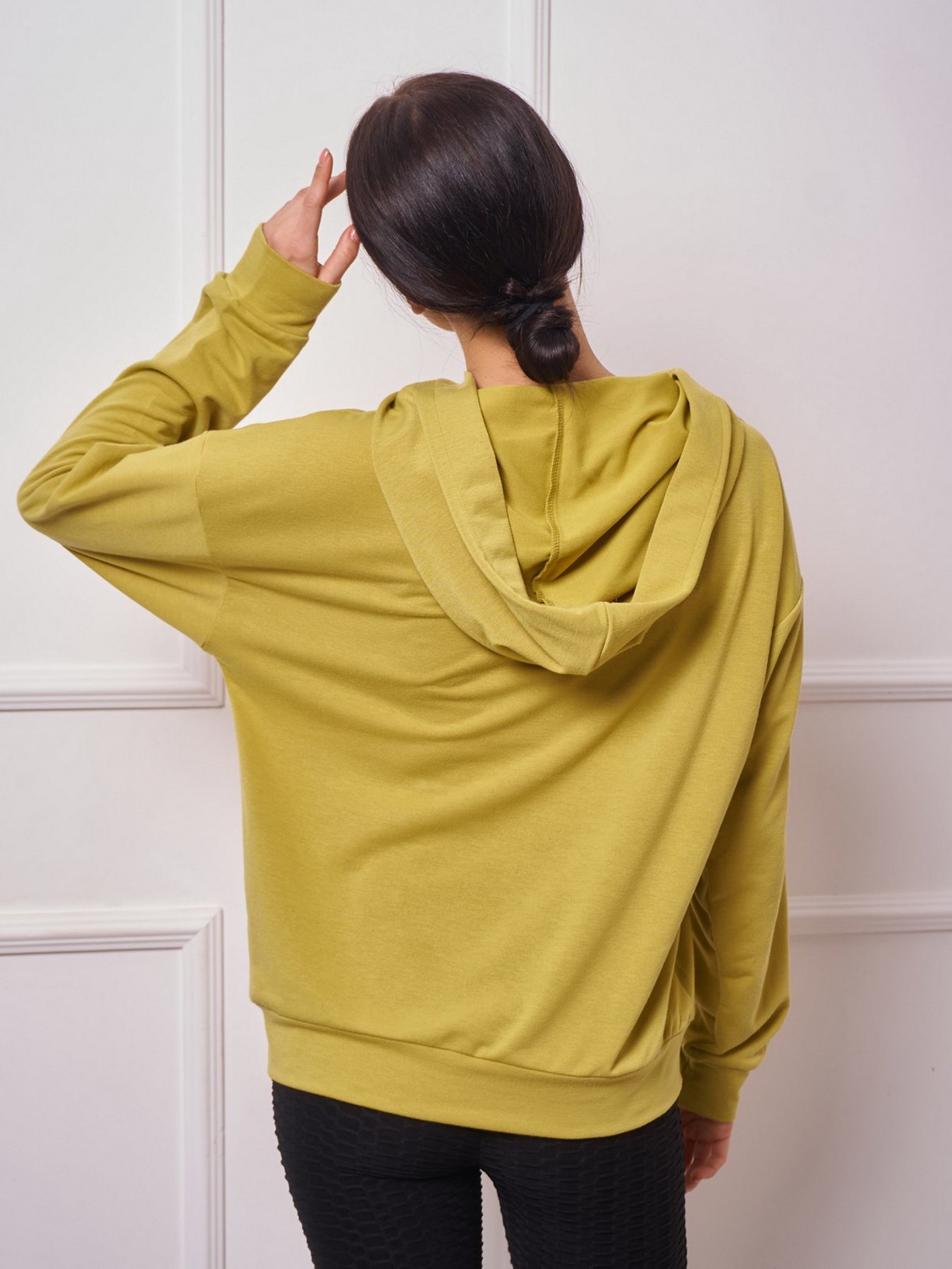 Худи ISSA Plus модель 13274_olive Фото