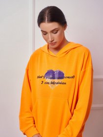 Худи ISSA Plus модель 13274_orange Фото
