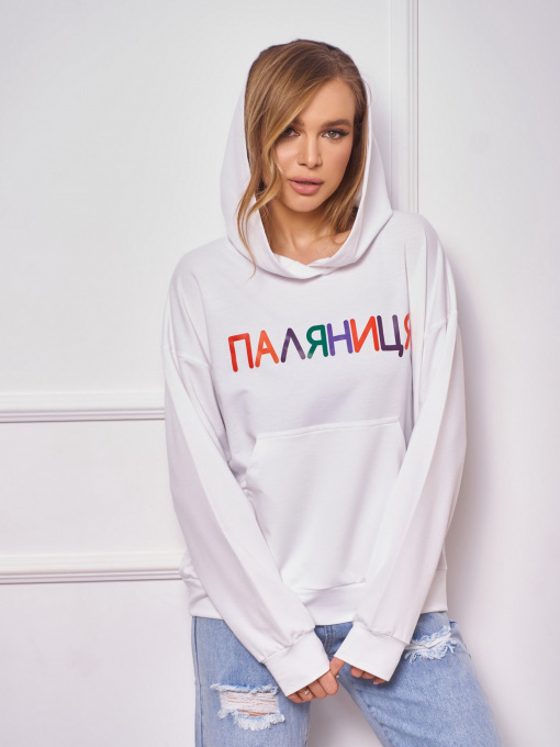 Худи ISSA Plus модель 13275_white Фото
