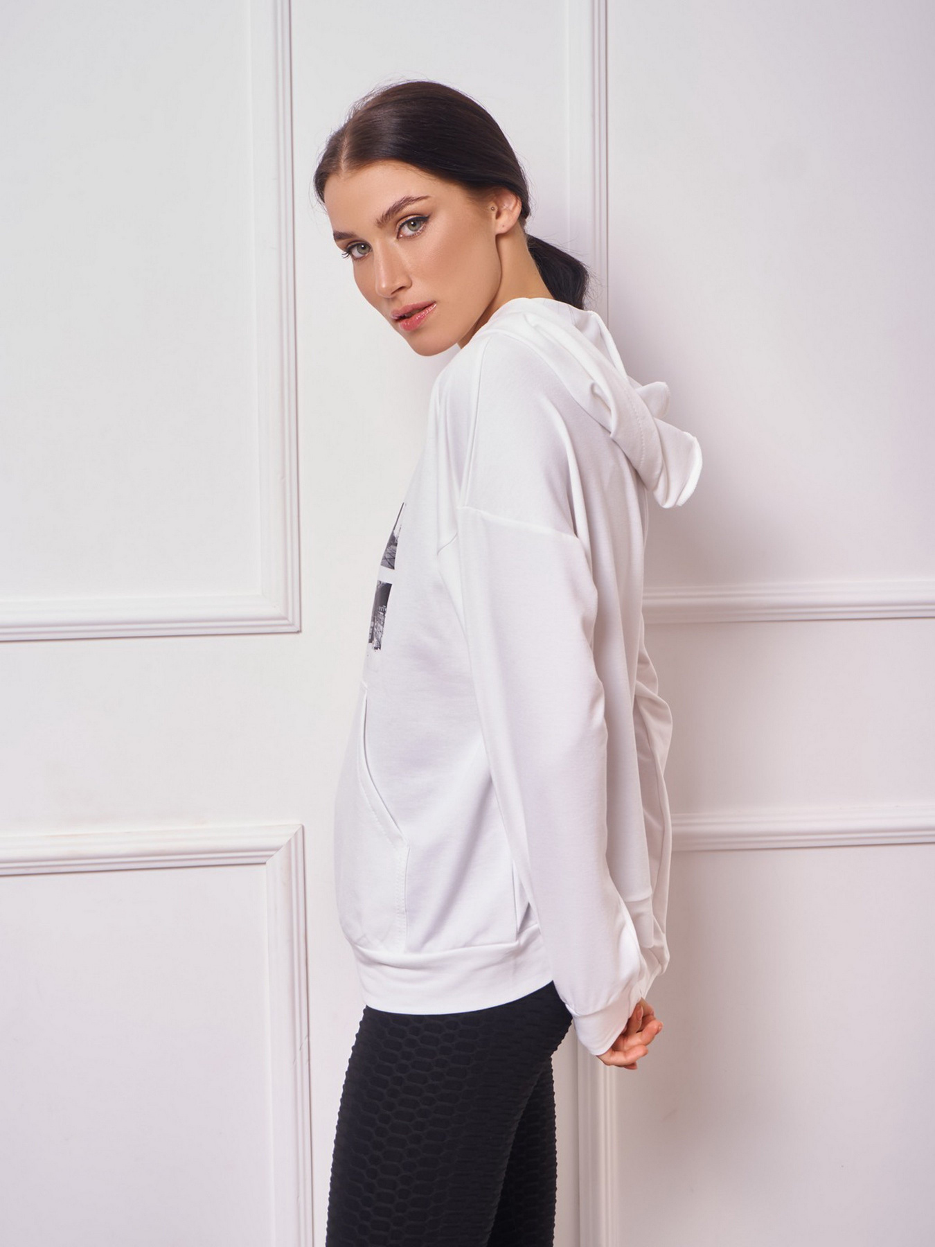 Худи ISSA Plus модель 13276_white Фото