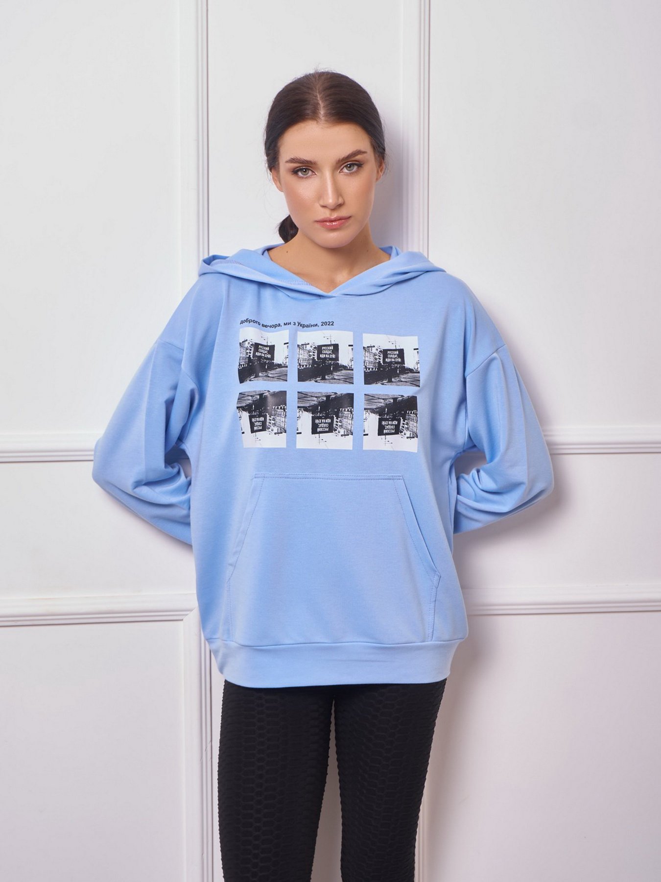 Худи ISSA Plus модель 13276_blue Фото