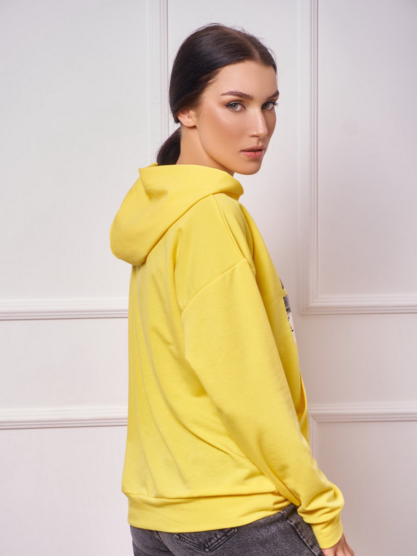 Худи ISSA Plus модель 13276_yellow Фото