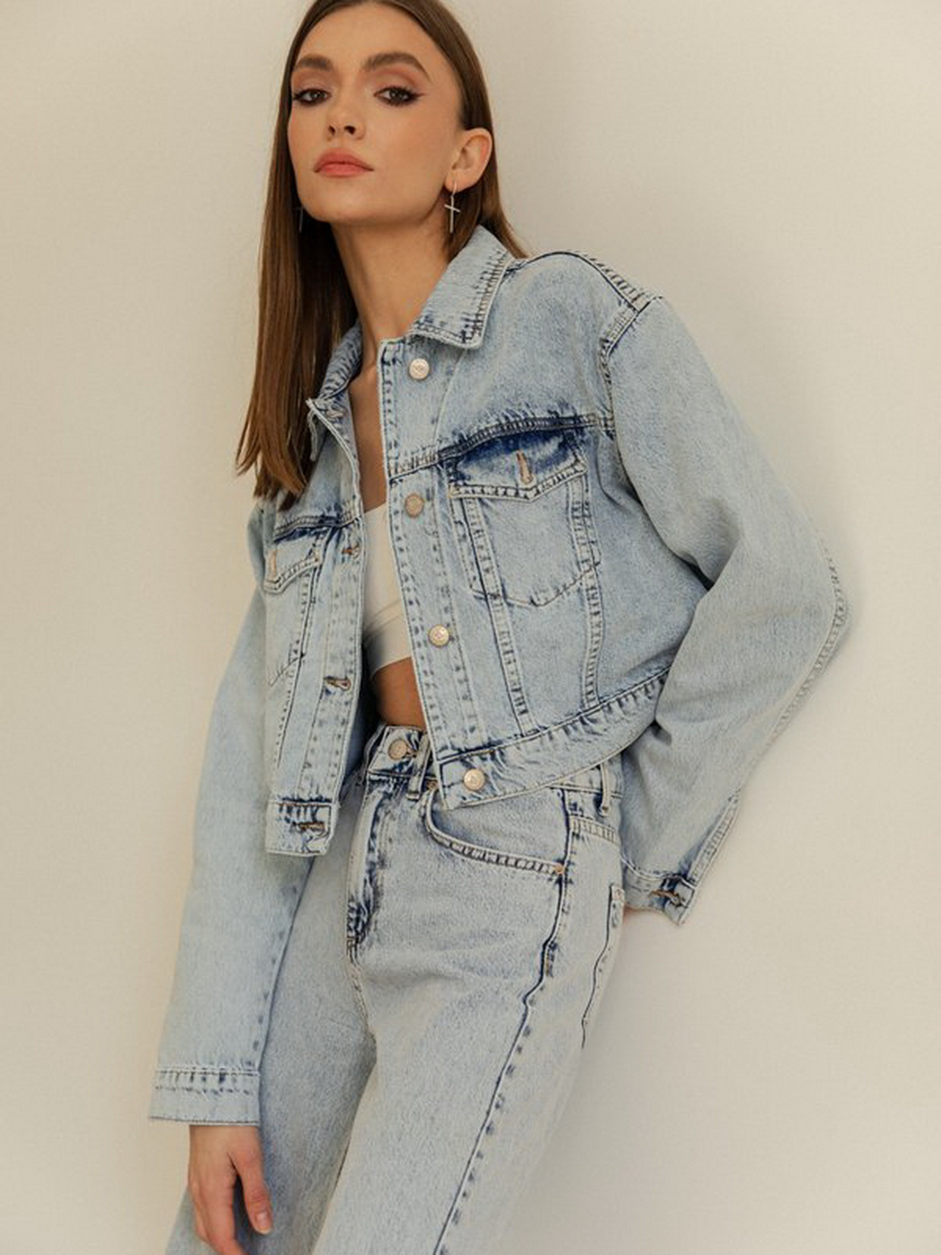 Джинсова куртка Gepur модель 41673 Фото