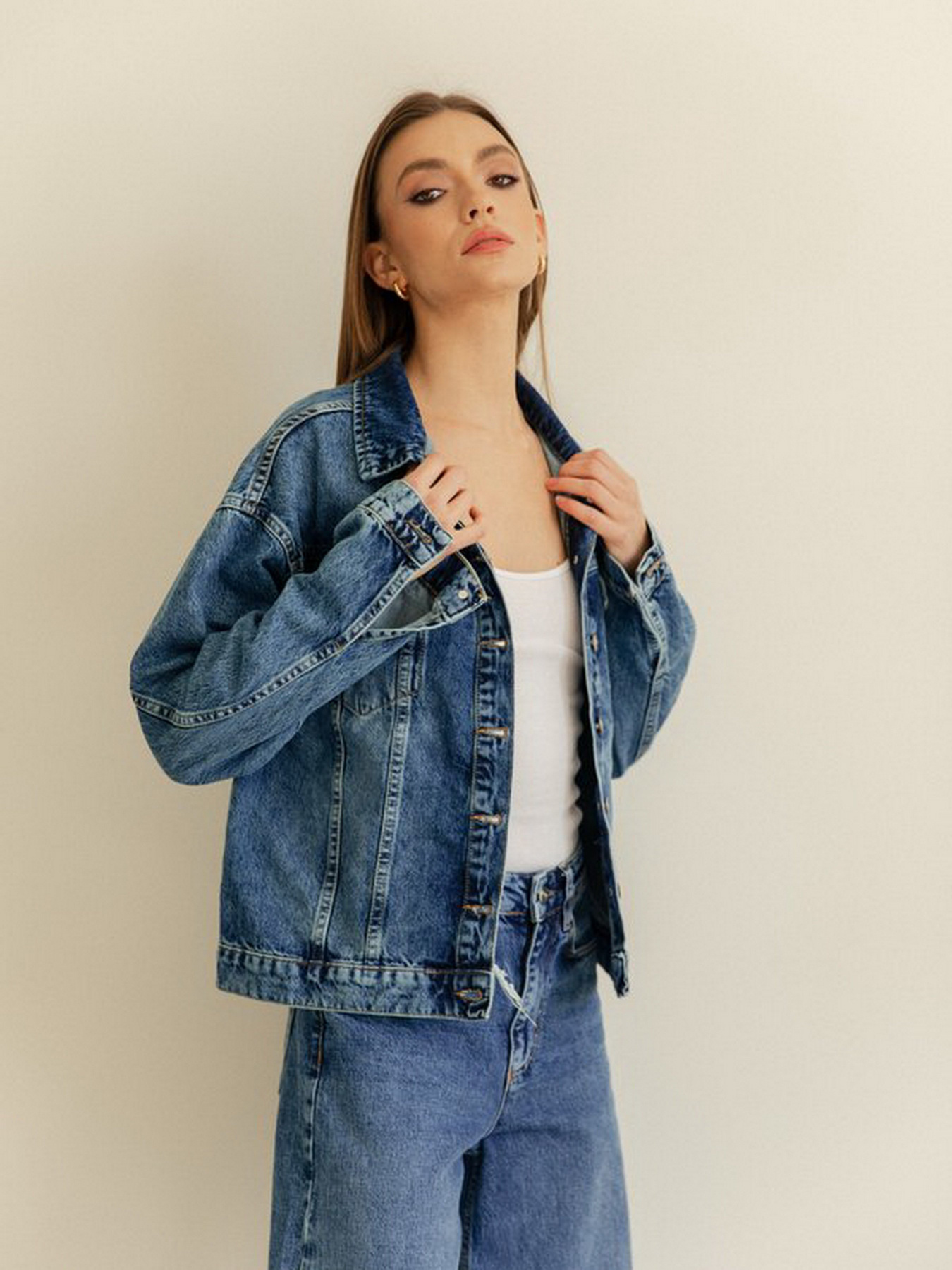 Джинсова куртка Gepur модель 41674 Фото