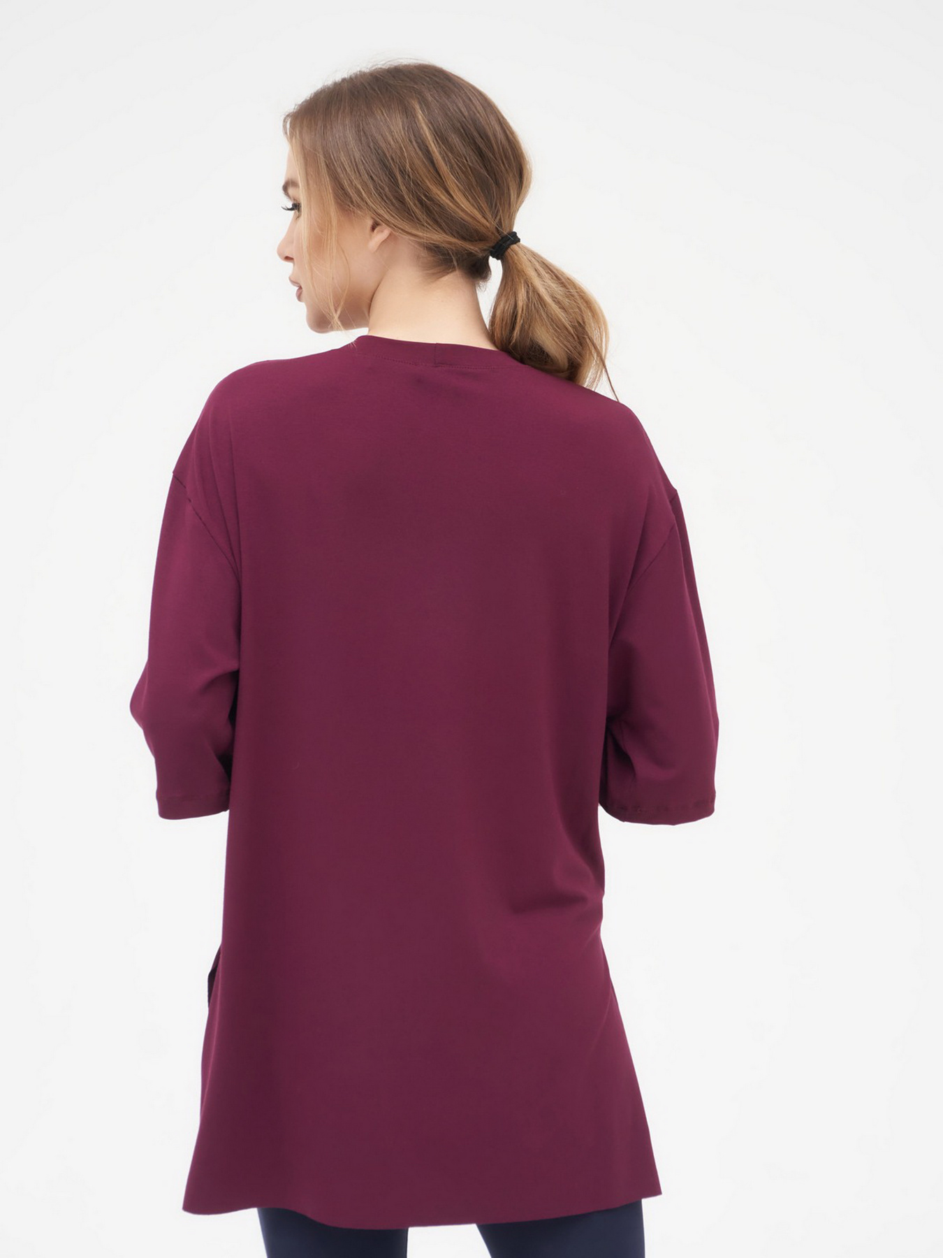 Футболки и поло ISSA Plus модель 13285_burgundy Фото