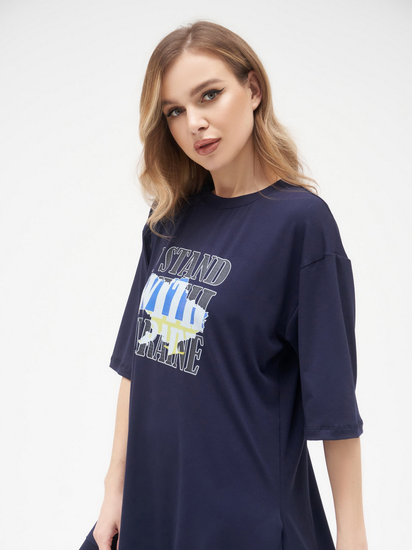 Футболка ISSA Plus модель 13287_blue Фото