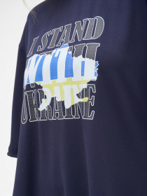 Футболка ISSA Plus модель 13287_blue Футболка ISSA Plus модель 13287_blue Фото