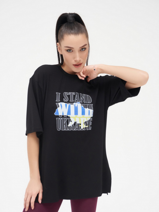 Футболка ISSA Plus модель 13287_black Фото