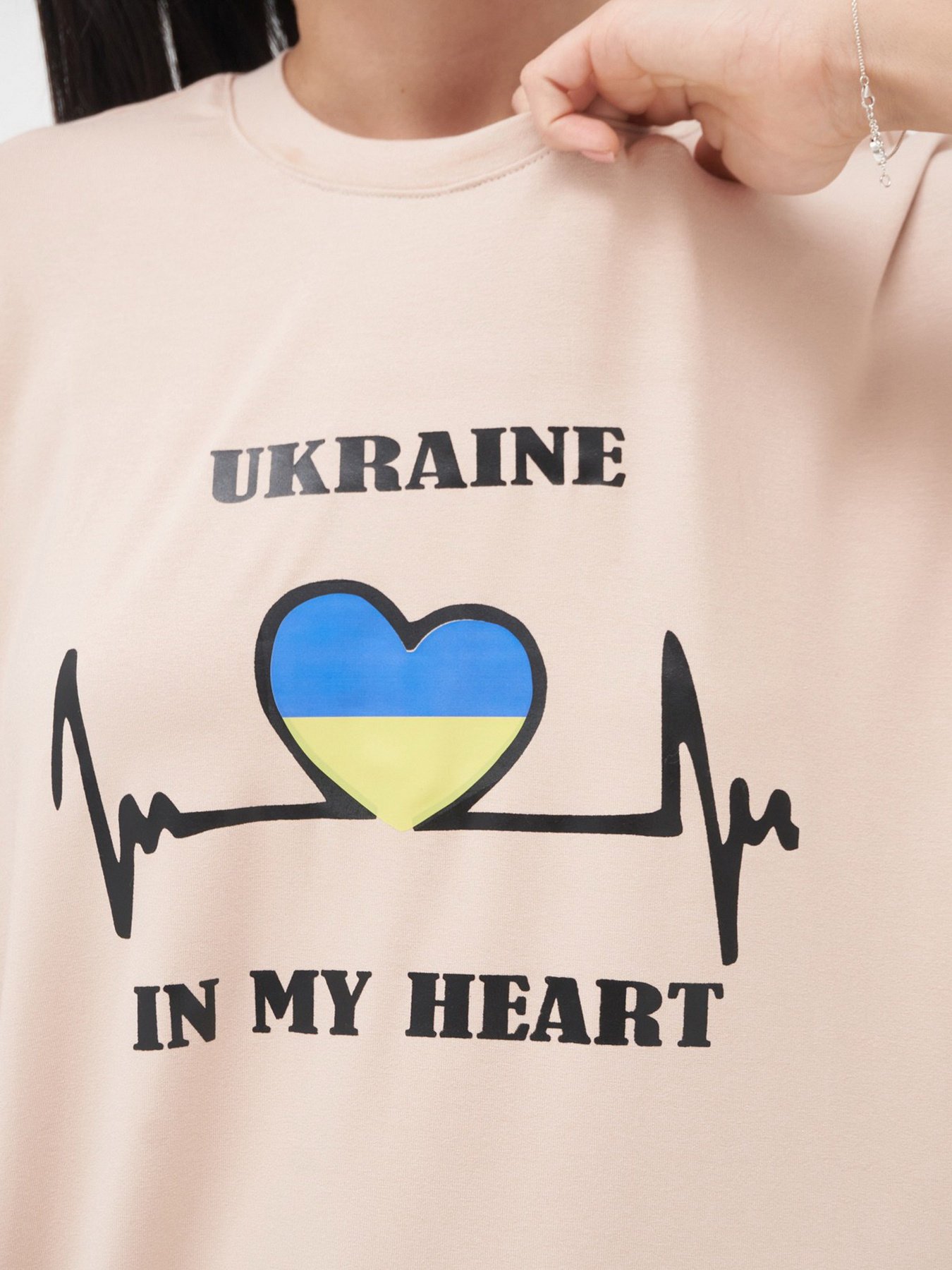 Футболка ISSA Plus модель 13288_beige Футболка ISSA Plus модель 13288_beige Фото