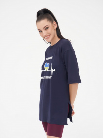 Футболка ISSA Plus модель 13288_blue Фото