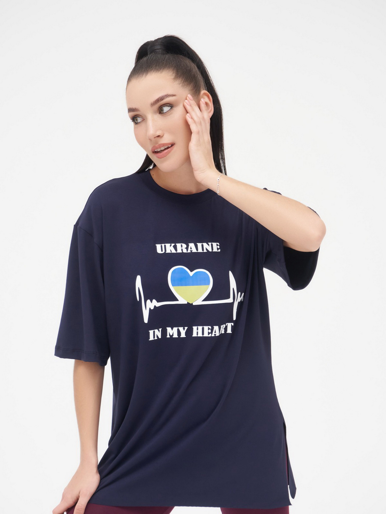 Футболка ISSA Plus модель 13288_blue Футболка ISSA Plus модель 13288_blue Фото